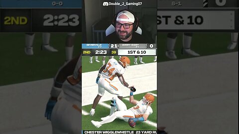 Could be a comedian in NCAA FOOTBALL 14!!
