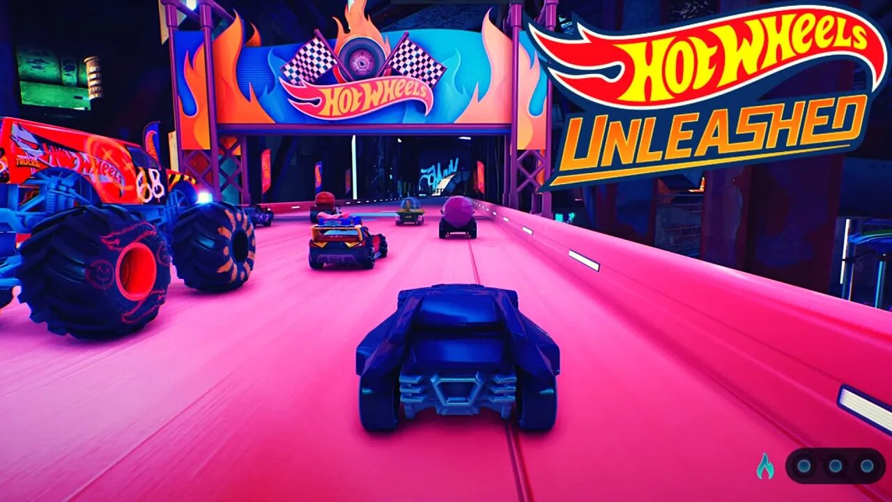 Hot Wheels Unleashed: BatMobile Snake On Air Duct!