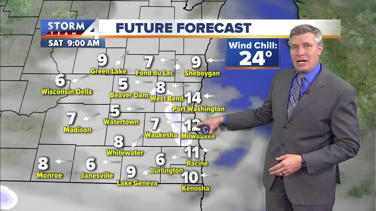 Light snow possible Saturday