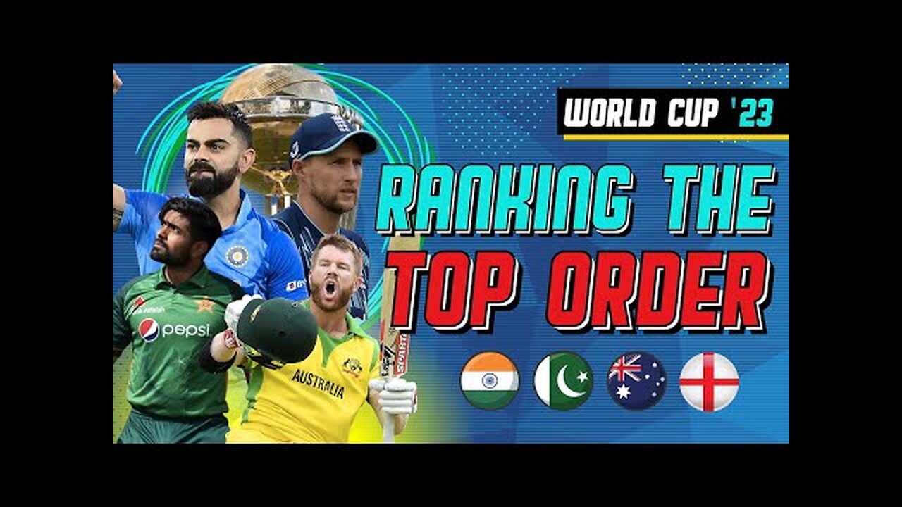 Best Top Order | Cricket #ODIWorldCup2023