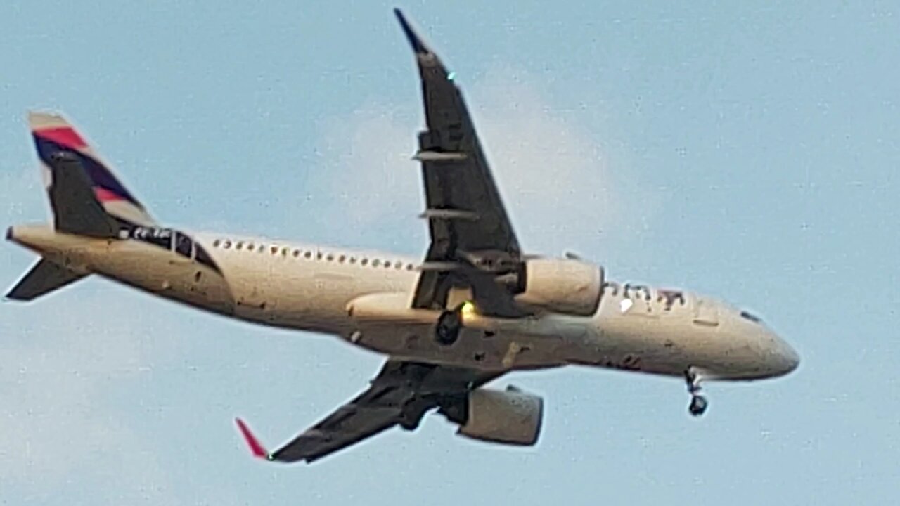 Airbus A320NEO PR-XBF coming from São Paulo to Fortaleza