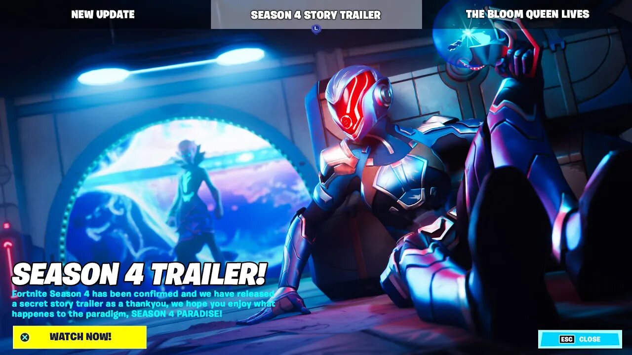 Fortnite Chapter 3 - Season 4 | Story Trailer