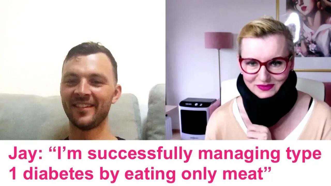 Jay: "I'm successfully managing type 1 diabetes by eating only meat"