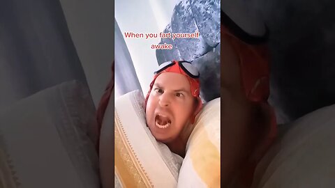 "When you fart yourself awake" #shorts #funny #tiktok