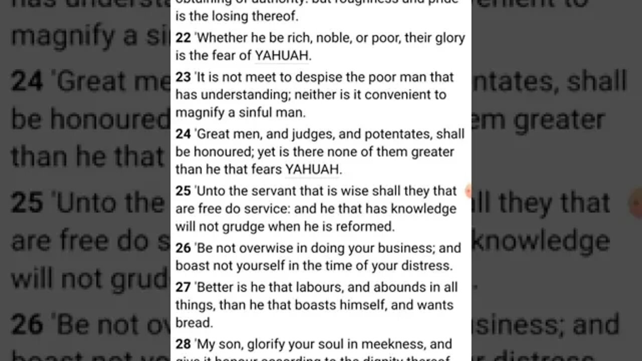 What is your glory?