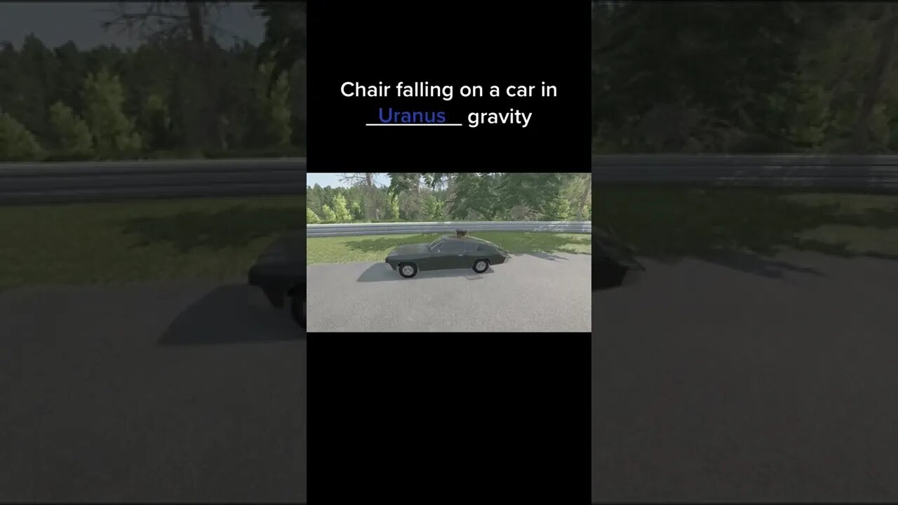 BeamNG DRIVE / frail chair