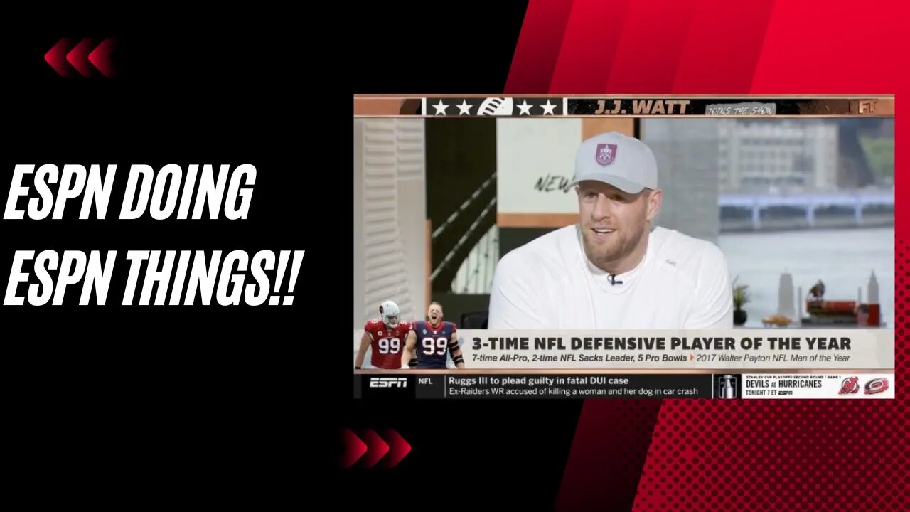 You Won't Believe the Mistake First Take Made About J.J. Watt's New Job??