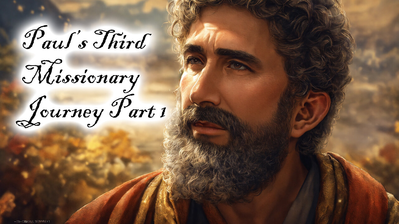 Paul’s Third Missionary Journey Part 1 | Pastor Anderson