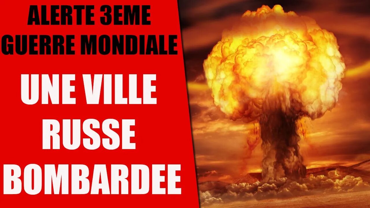 ALERTE 3EME GUERRE MONDIALE! LA RUSSIE BOMBARDE DANS SON TERRITOIRE PROPRE sur BELGOROD #poutine