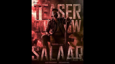 Salaar teaser uploaded by fan