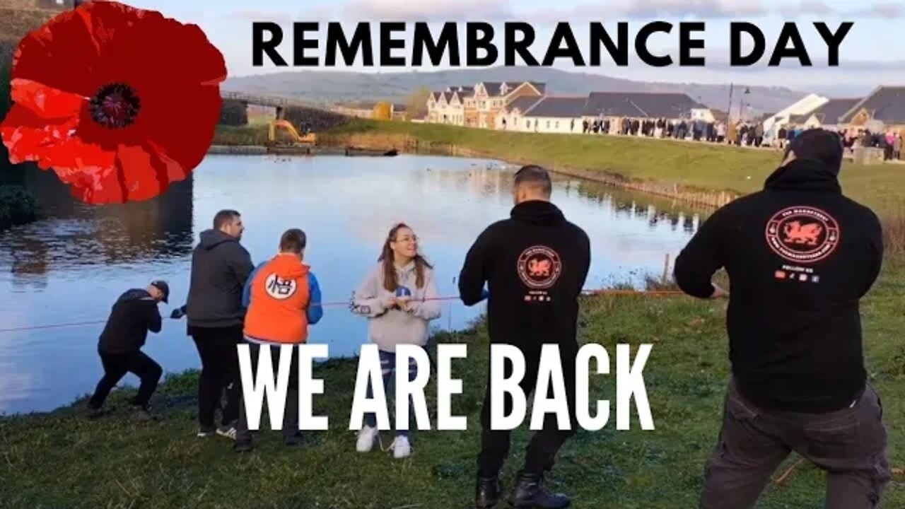 We are Back #remembranceday