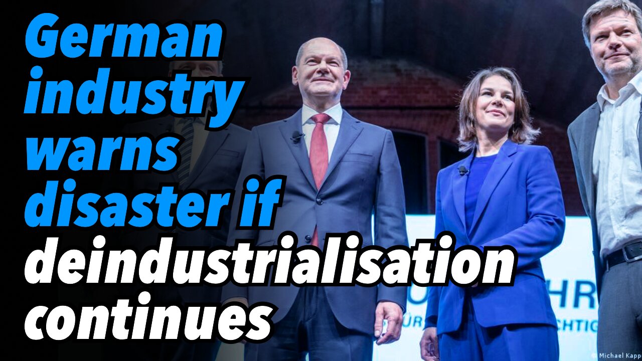 German industry warns economic disaster if deindustrialisation continues