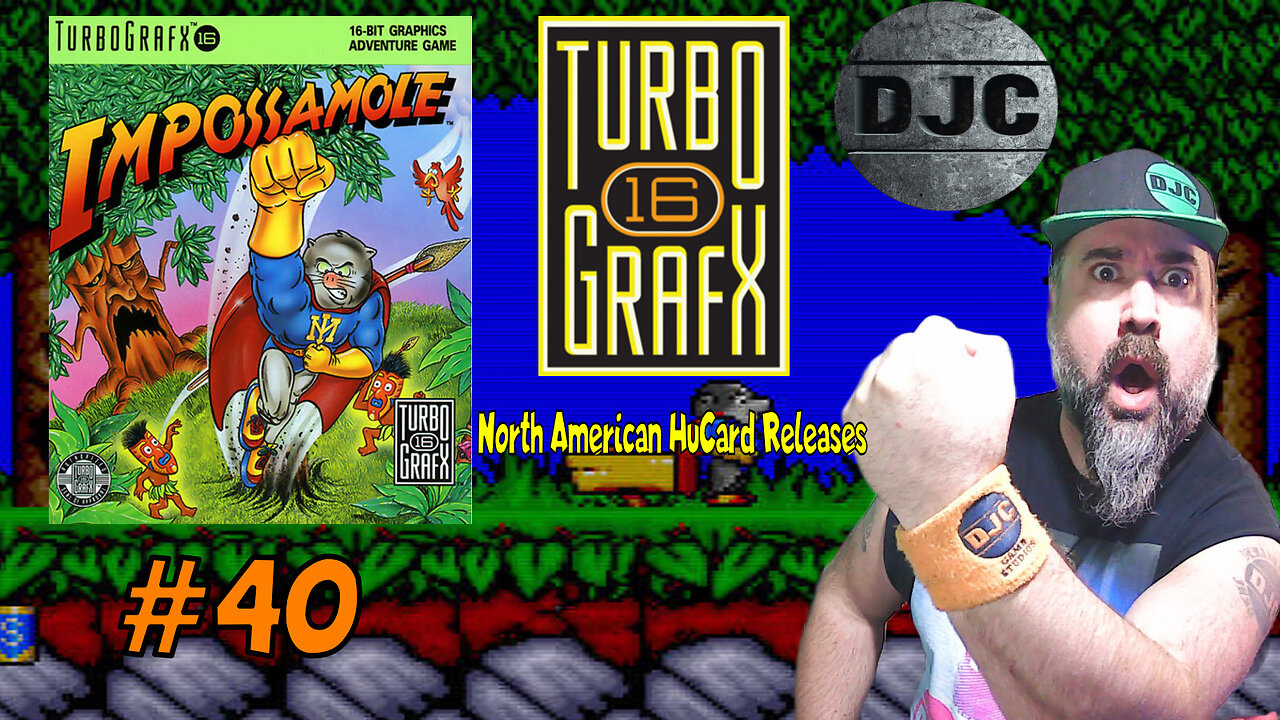 TURBOGRAFX 16 - North American HuCard Releases #40 - "IMPOSSAMOLE"