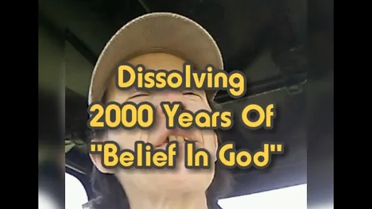 Morning Musings # 486 Dissolving 2000 Years Of "Belief In God" In 2 Years. A 1000 Years Is As A Day!