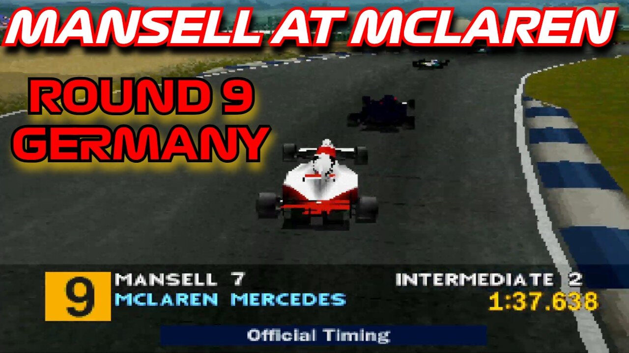 Mansell at McLaren | Round 9: German Grand Prix | Formula 1 (PS1)