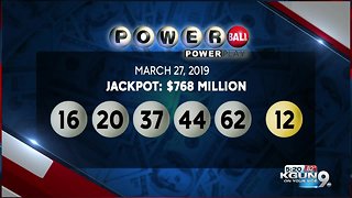 $50K-winning Powerball ticket sold in Tucson