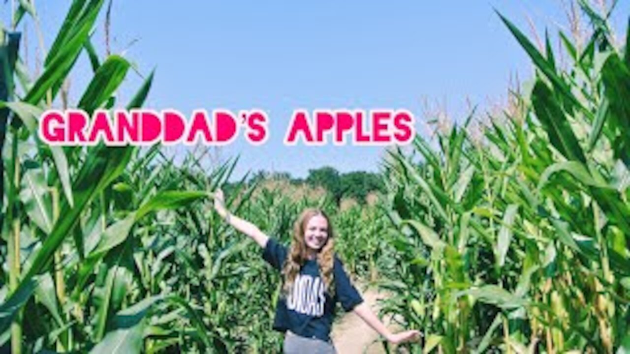 Granddad's Apples in North Carolina with my family!!! Corn maze plus apple cannon!!!