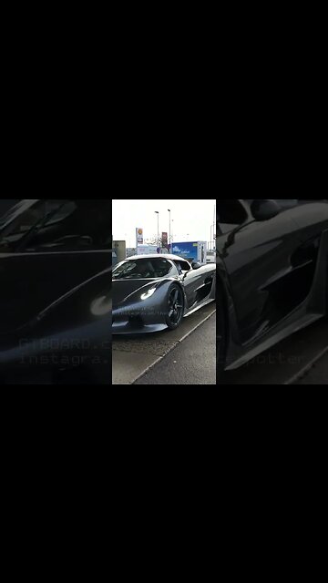 1600 HP Brutal acceleration Koenigaegg Jesko Absolut Magma rippinfmg up the tarmac in Valhall Park