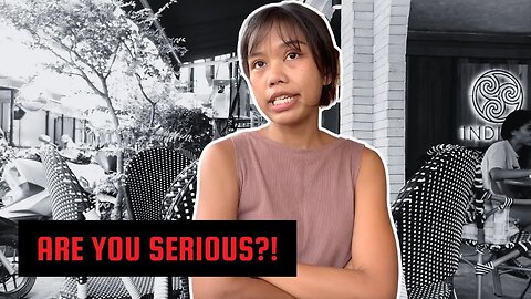 THIS THAI GIRL DID NOT LIKE WHAT I SAID