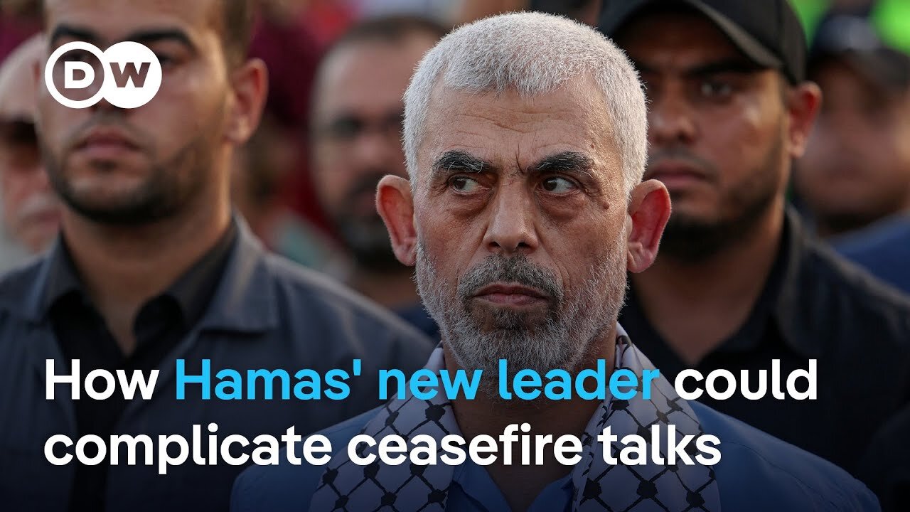 Militant group Hamas names military commander Yahya Sinwar as new political leader | DW News | NE