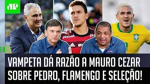 "Cara, então o Mauro Cezar ESTAVA CERTO!" Vampeta É SINCERO sobre Pedro, Flamengo e Seleção!