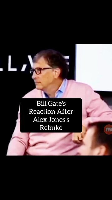 ALEX JONES REBUKES THE NWO & BILL GATES