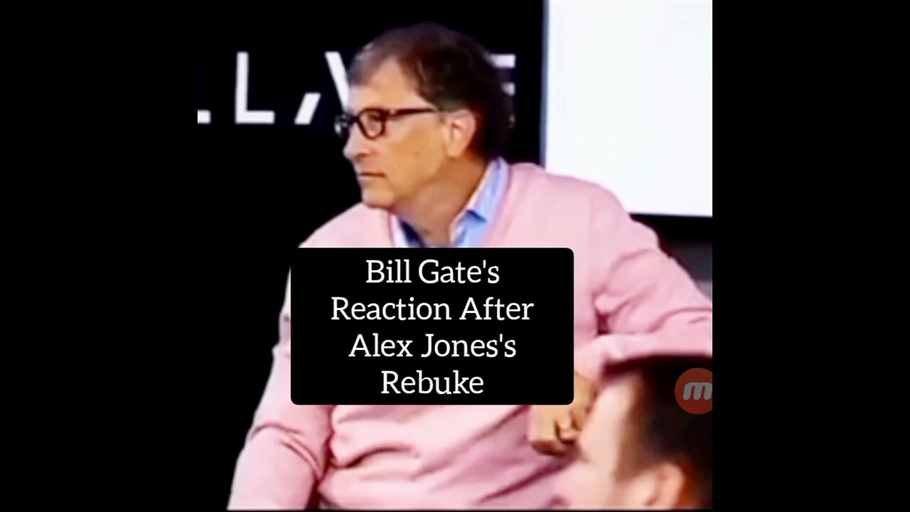 ALEX JONES REBUKES THE NWO & BILL GATES