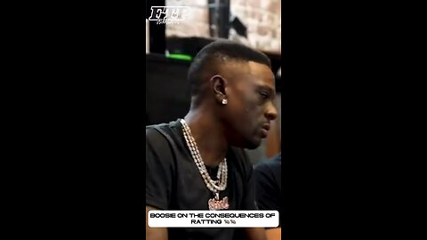 BOSSIE on consequences of snitching. #boosie #hiphop