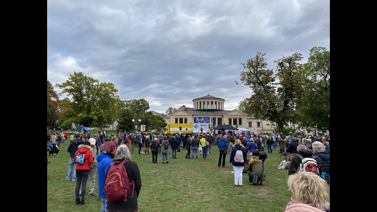 Demo Imagine- Wege aus der Krise Bonn Hofgarten 10. Oktober 2020