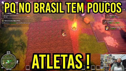 Brasil Tem Poucos Atletas !