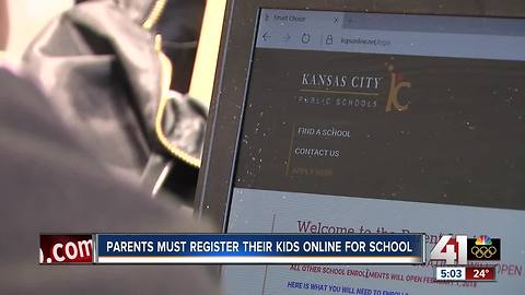 Open enrollment for KCPS neighborhood schools open, exclusively online