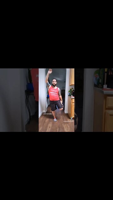 Knee Challenge. #elpaso #kneechallenge #gamerdad #balance #fitness