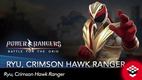 Power Rangers: Battle for the Grid - Ryu, Crimson Hawk Ranger