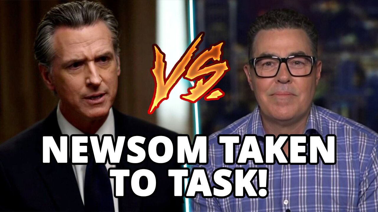 Overlooked Debate Gift: Adam Carolla Eviscerates Gavin Newsom On COVID Lockdowns