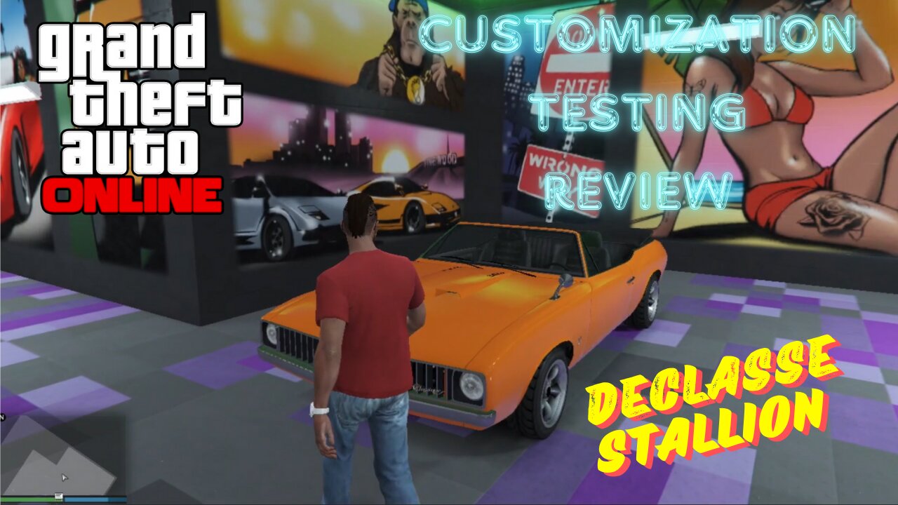 GTA 5 Online - Declasse Stallion Customization, Testing & Review