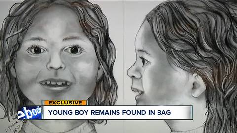 Police need help identifying young boy whose remains were found in bag on Cleveland's west side