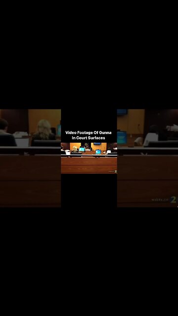 Video footage of Gunna has surfaced of him in court. 👀 He Rat On The Gang Or What 🤔
