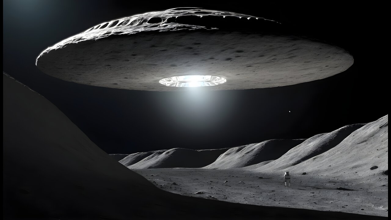 If this Moon Base & Ufo Video doesn't get thousands of views...RUMBLE Platform is Manipulated