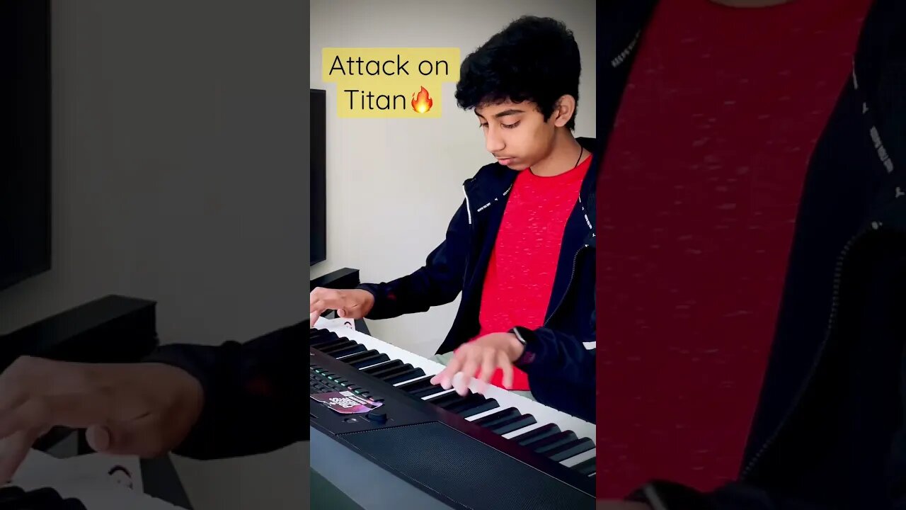 Attack on Titanš„ #harrendravinothpiano #attackontitan