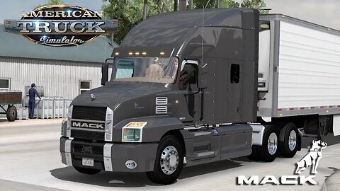 ATS EP 234 Packaged food From Sacramento to Redding New Truck Mack Anthem