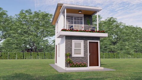 3mx6m (18 sqm) Tiny House Design