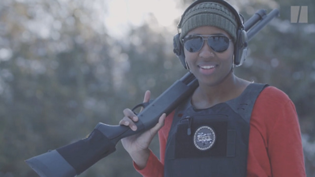 Black ex-soldier wants guns for black women