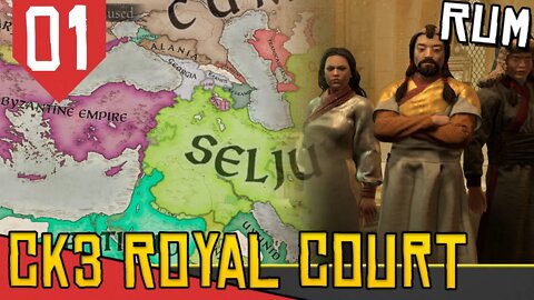 Futuro Império OTOMANO com CULTURA HIBRIDA - CK3 Royal Court Rum #01 [Gameplay Português PT-BR]