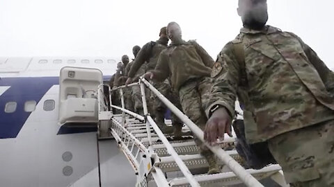180th Fighter Wing Airmen Return from Overseas Deployment B-Roll