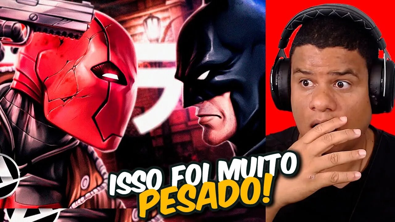 REAGINDO a BATMAN e CAPUZ VERMELHO | PAI e FILHO | AniRap e Okabe | React Anime Pro