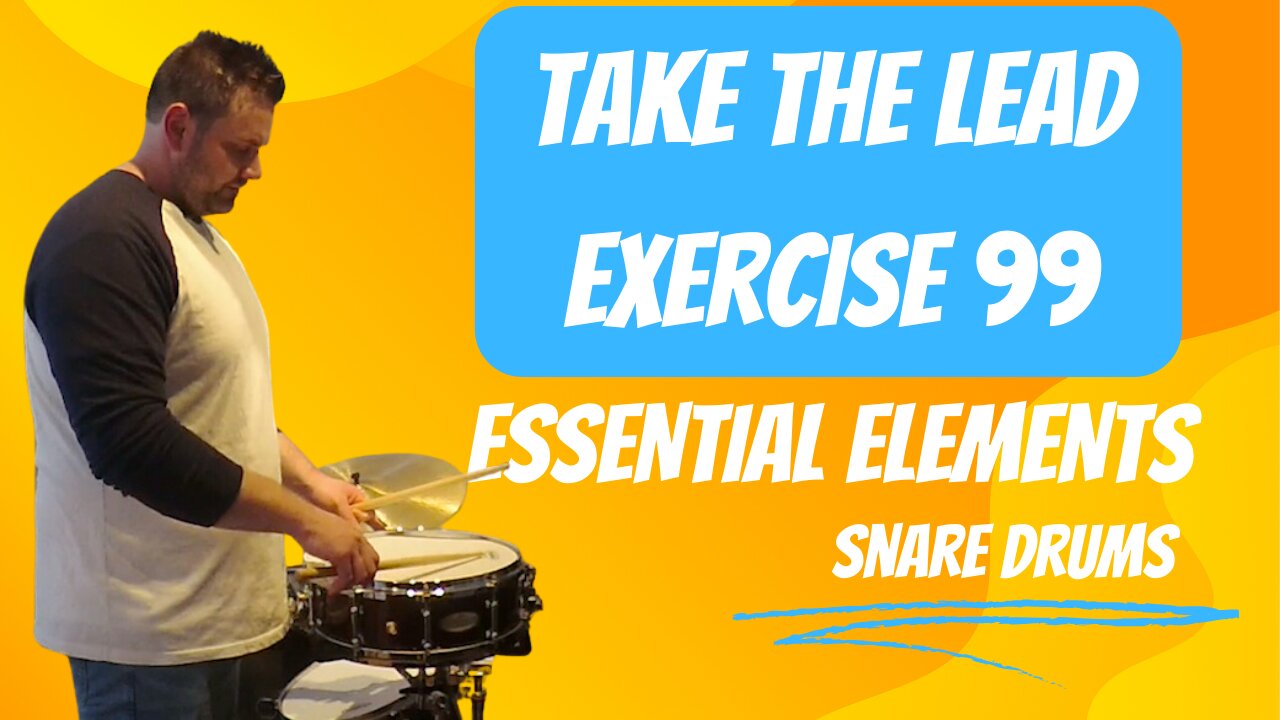 Essential Elements #99 Snare Drum Percussion Book 1