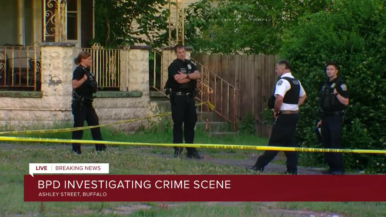 Active police investigation on Ashley Street in Buffalo