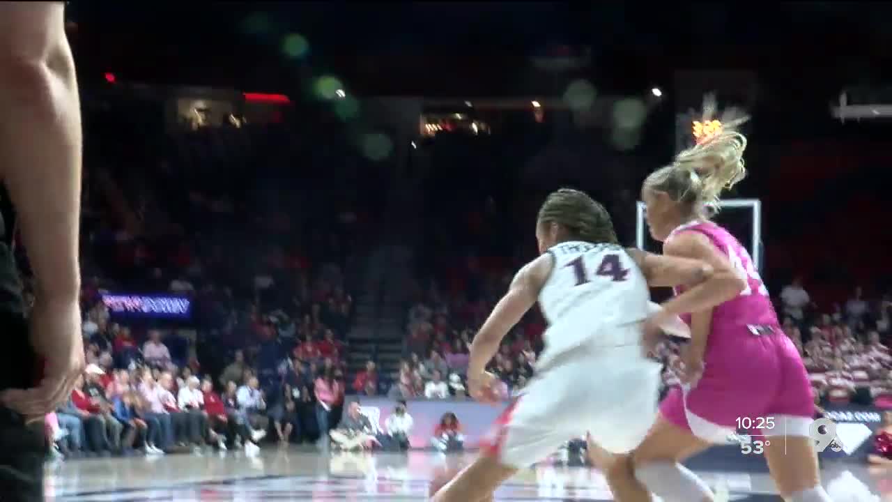 Arizona Women Defeat Washington 64-53