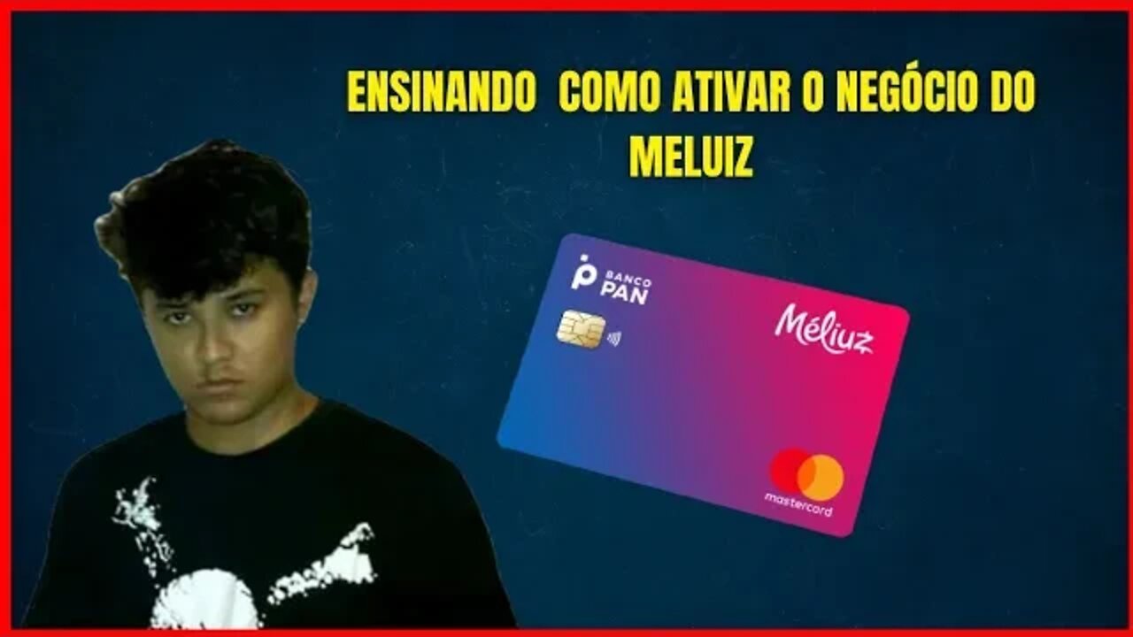 Tutorial explicando como ativar cartão meliuz com erro no App pan