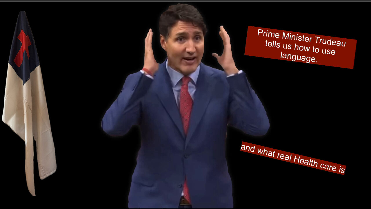 Prime Minister Trudeau breaks the English Language??